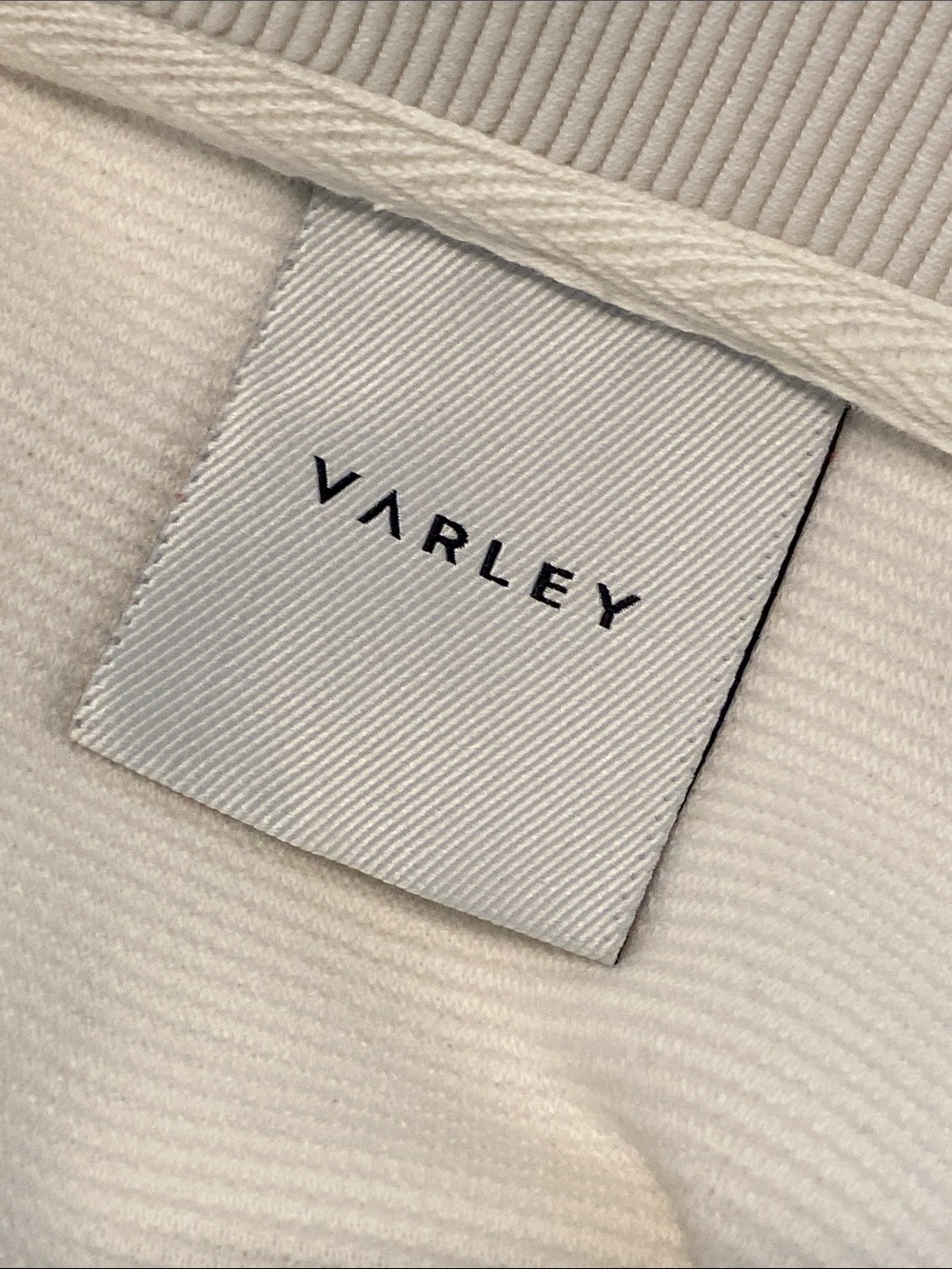 Varley Vine oversized collar gold tone half zip drop shoulders OS Size X Small - Picture 7 of 13